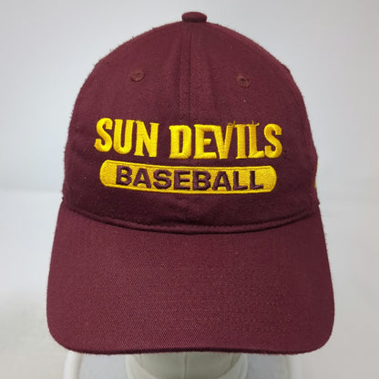 Arizona State Sun Devils NCAA adidas Red Yellow One Size Hat Adjustable Strap