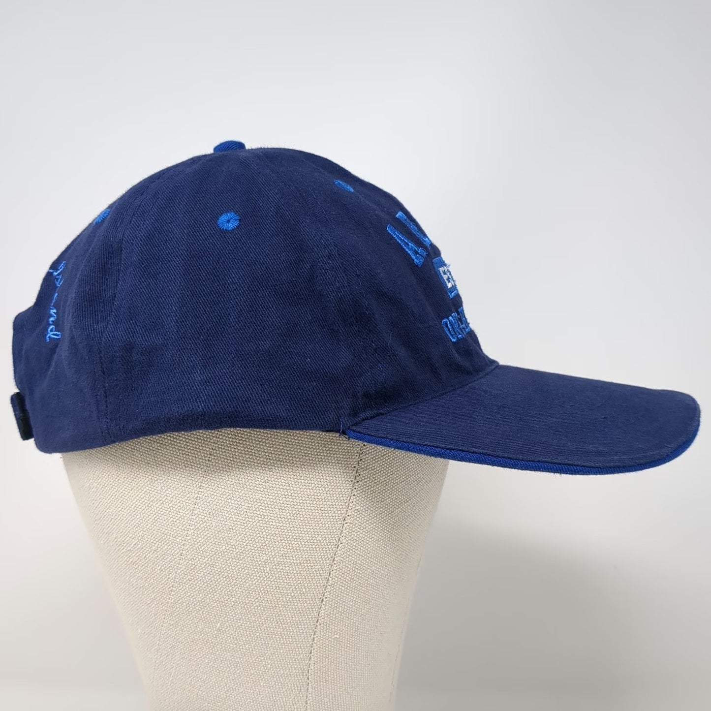 Rima Aruba One Happy Island Hat Blue Baseball Cap One Size Embroidered Souvenir