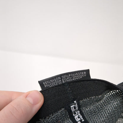 Cascade Enterprises Trucker Hat Gray 7 3/8-8 Mesh Back Flexfit Pacific Headwear