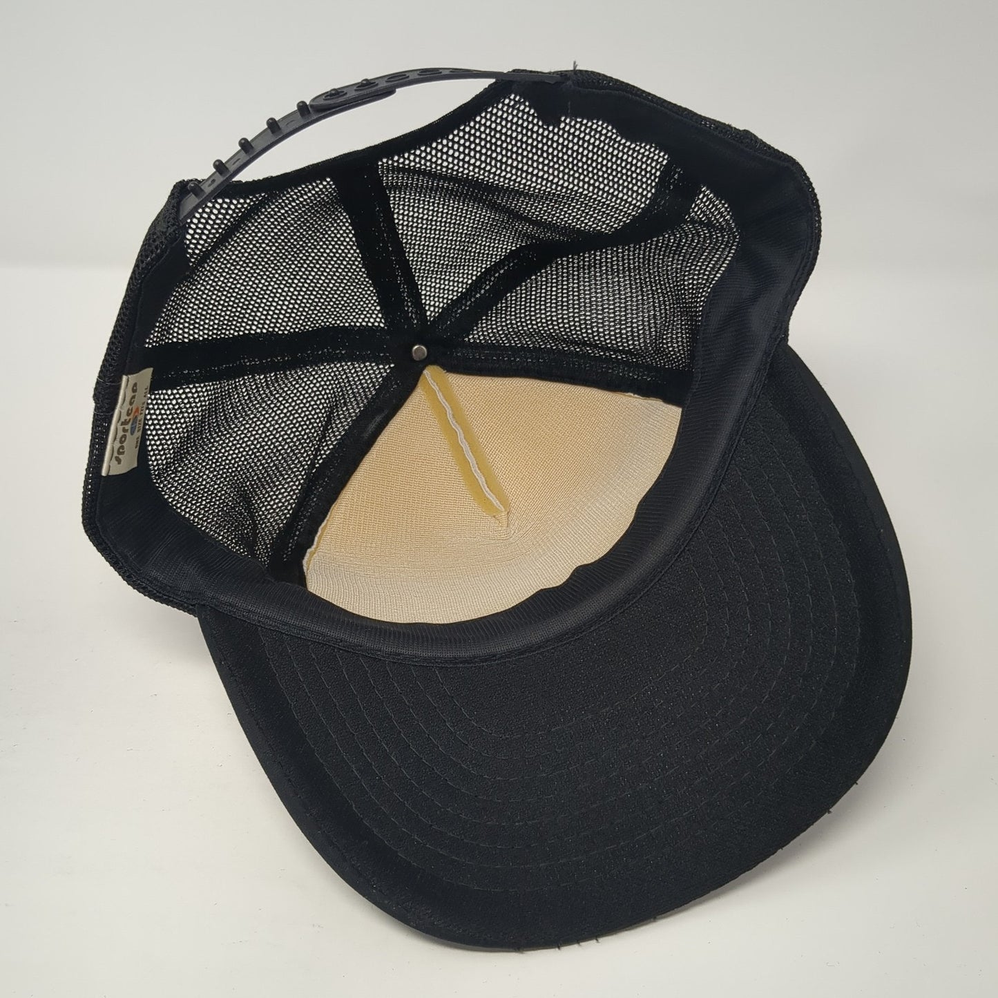 Hawaiian Bitumus Dillingham Trucker Hat Black One Size Mesh Back Sportscap