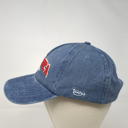 Costa Rica Pura Vida Slideback Hat Blue One Size Embroidered 6 Panel