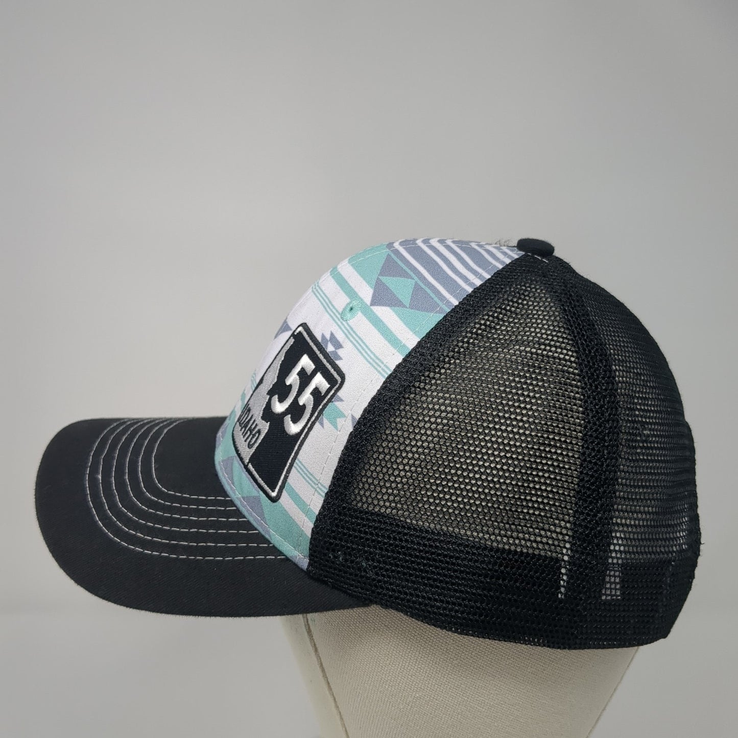 55 Idaho Snapback Trucker Hat Multicolor OS Adjustable Mesh Arcadian Outfitters