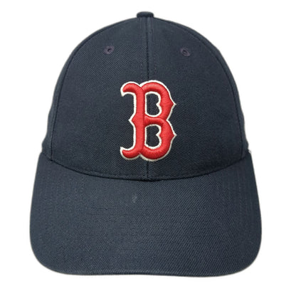 Boston Red Sox MLB Twin City Baseball Cap Blue Red White One Size Strapback Hat