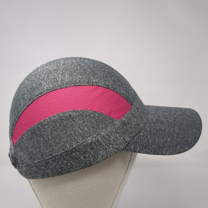 Hind Strapback Hat Heather Gray One Size Adjustable Outdoor Blank