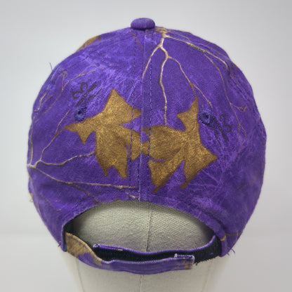 Signatures Strapback Hat Multicolor Camo One Size Adjustable Outdoor