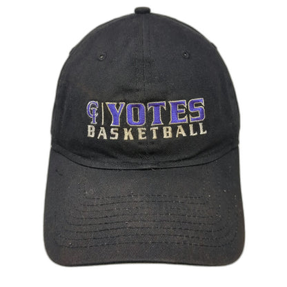 New Era Baseball Cap Black OSFM College of Idaho Yotes Basketball Hat Slideback