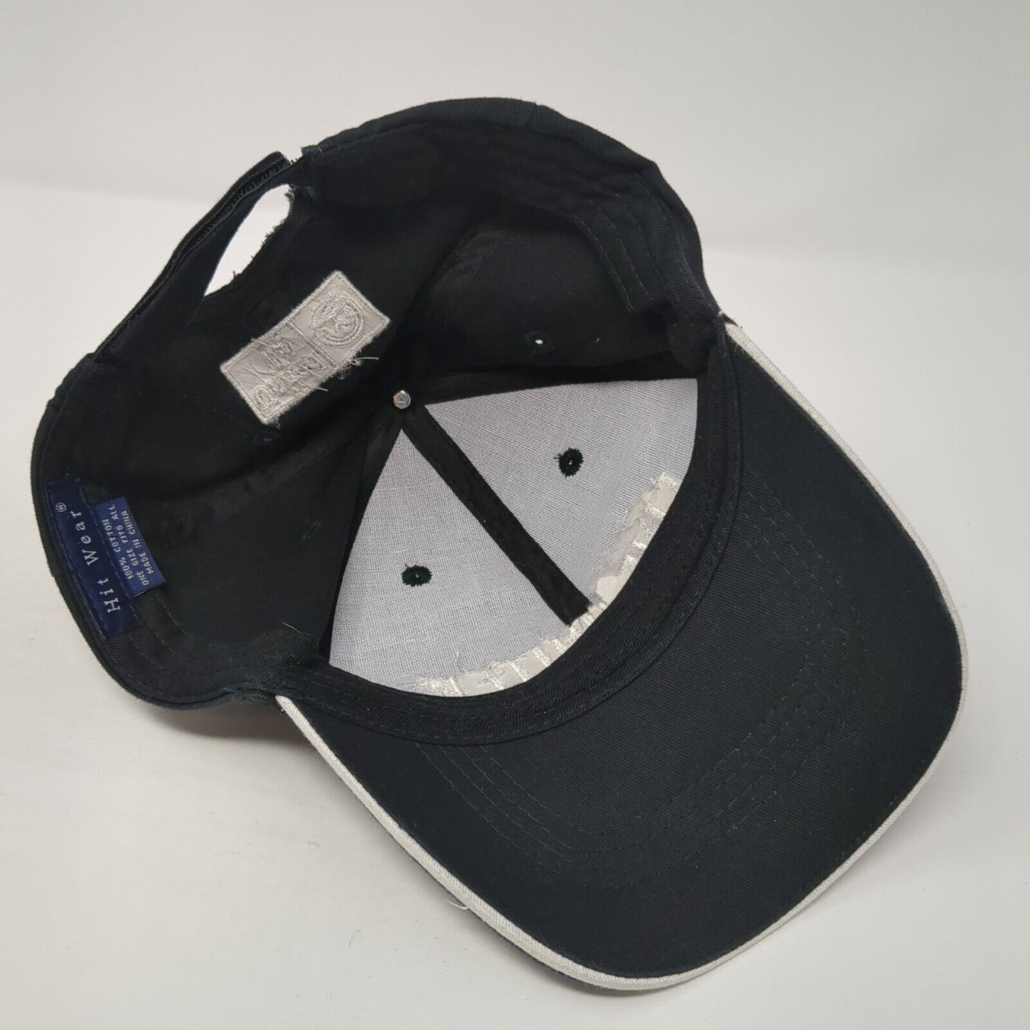 Live United Strapback Baseball Cap Black OS Adjustable Embroidered Hit Wear