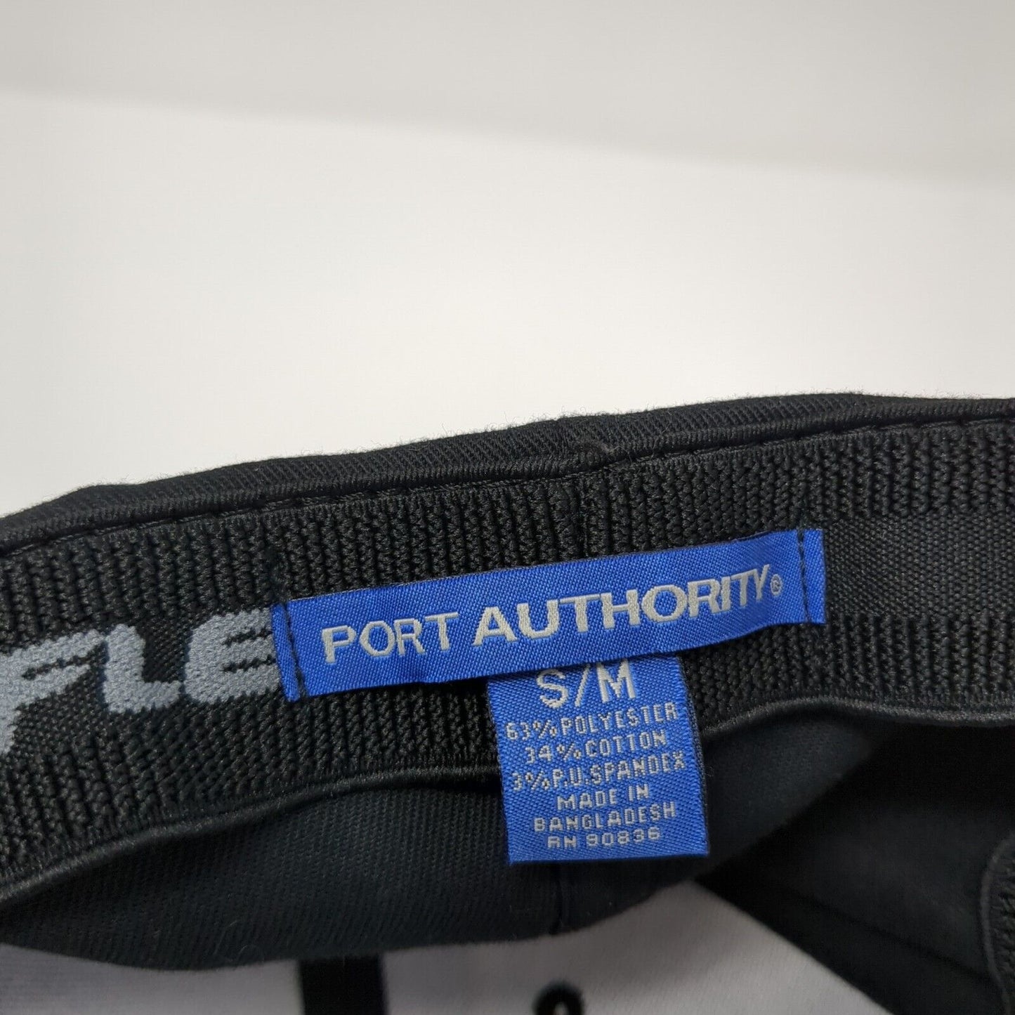 G45 You're Halfway There Fitted Hat Black S/M Embroidered Port Authority