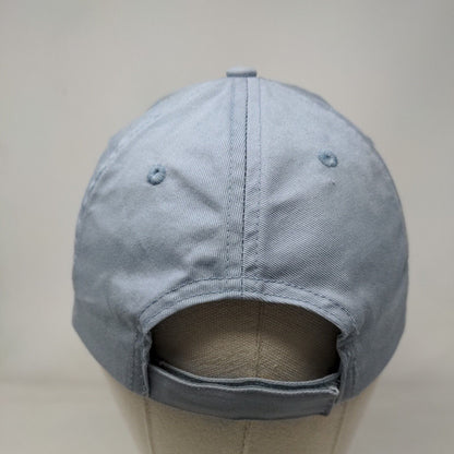 Summer Vibes Strapback Hat Blue OSFM Solid Embroidered Vent Holes