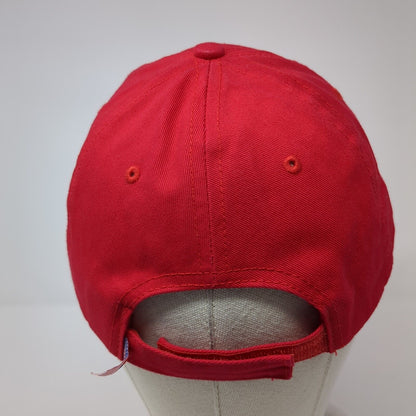I'm a Santa Believer Strapback Hat Red One Size Adjustable Bayside