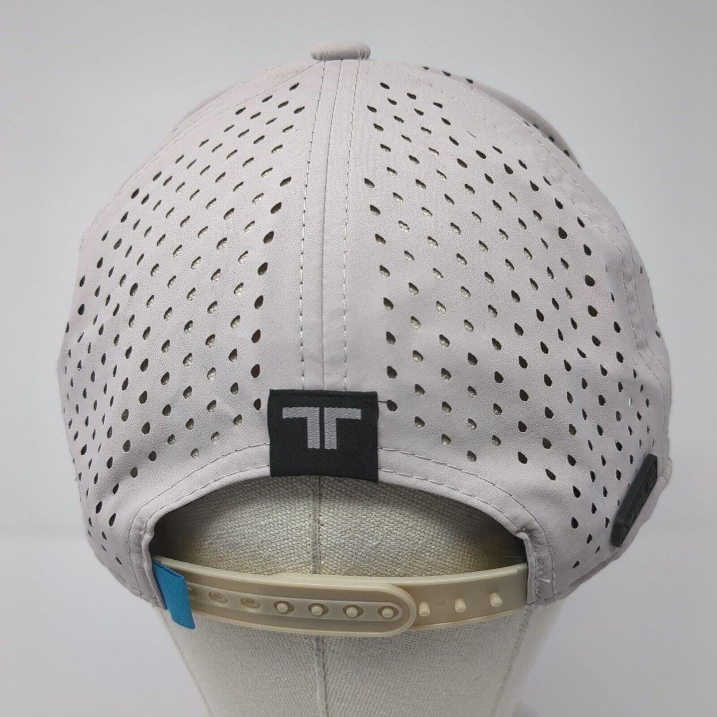 Telic Born in Boise Snapback Hat Gray OS Adjustable Rope Play Hard Recover