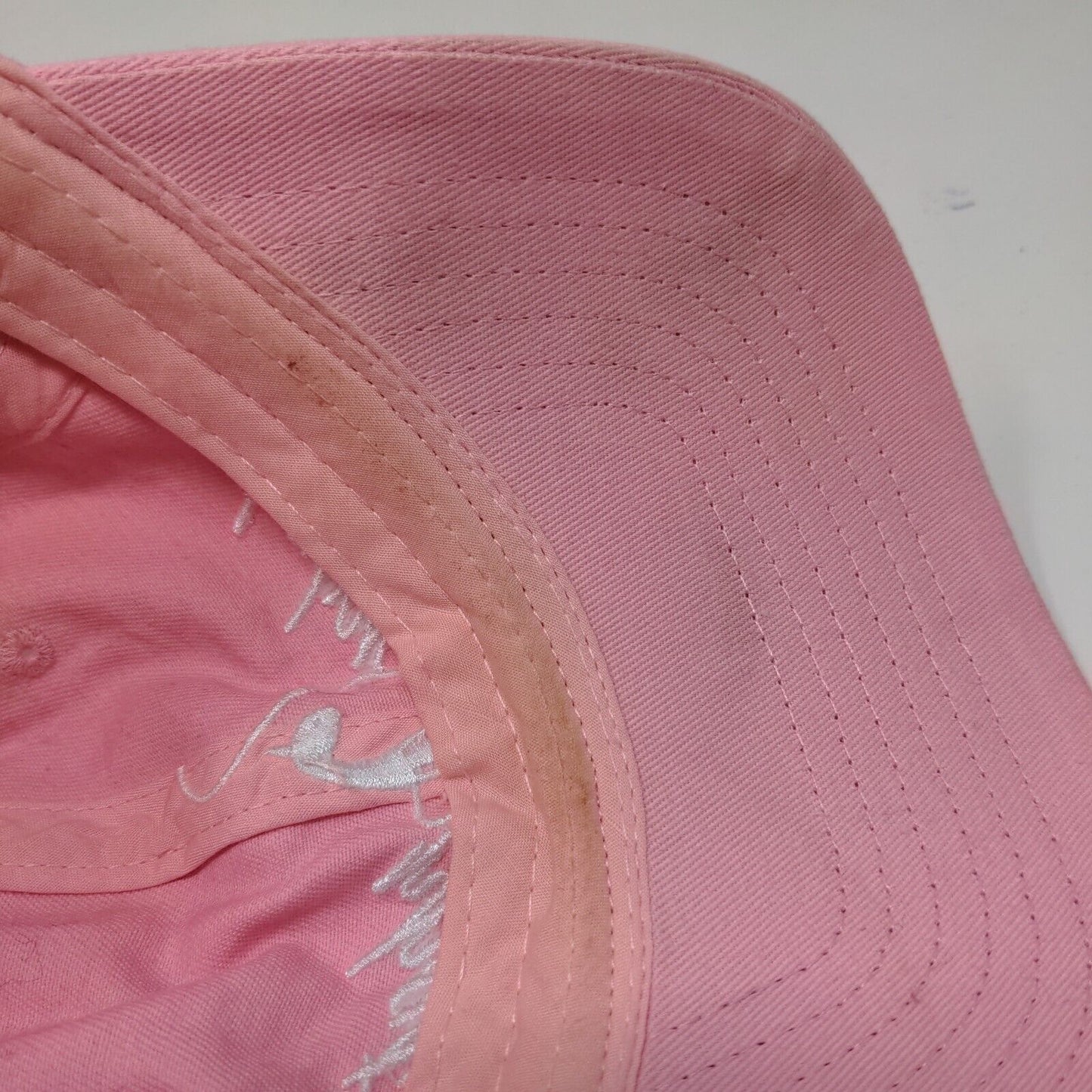 Baby Phat Women's Slideback Hat Pink Size OS Embroidered Logo 100% Cotton