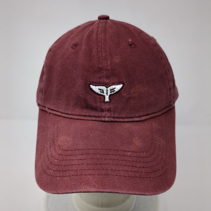 Sand Cloud Slideback Hat Red OSFA Adjustable Embroidered Logo 6 Panel