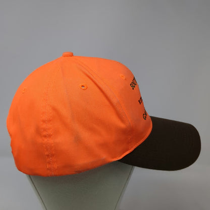 Otto Snapback Hat Orange OSFM South Butte Gamebird Club Pheasant Hunting Bill