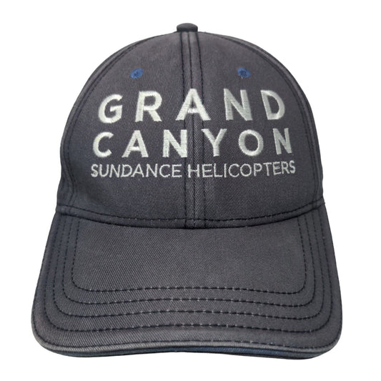 Grand Canyon Sundance Helicopters Strapback Hat Blue OS Adjustable Camp David