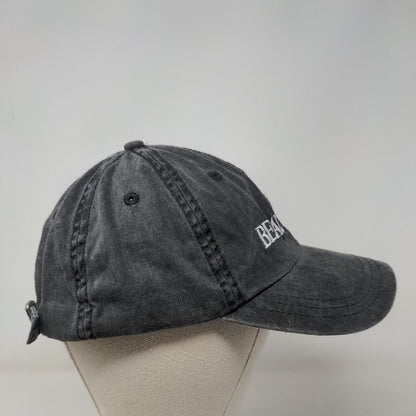 Beautiful Slideback Hat Gray One Size Embroidered Adjustable Sportsman