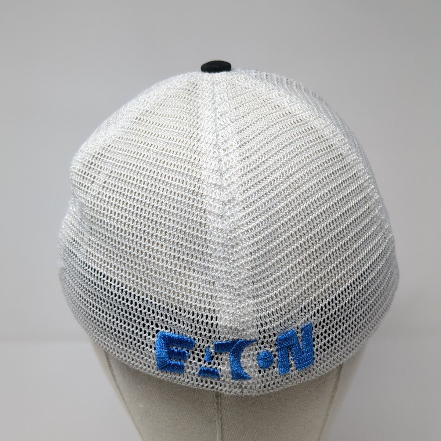 Platt Fitted Mesh Back Trucker Hat Black One Size Colorblock Outdoor