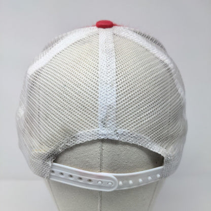 Merry Christmas Ya Filthy Animal Snapback Trucker Hat Red OSFA Mesh Back