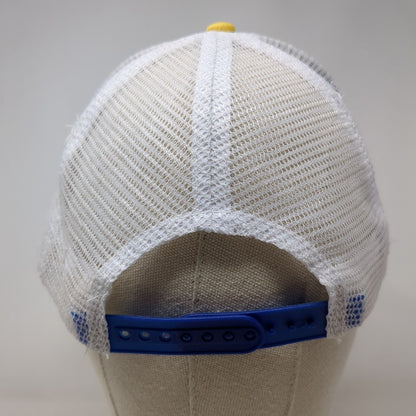 Lowes MVPs Snapback Trucker Hat Blue OSFA Adjustable Embroidered Mesh Back