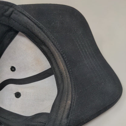 Daddy Girl Slideback Hat Black OSFM Adjustable 6 Panel Vent Holes