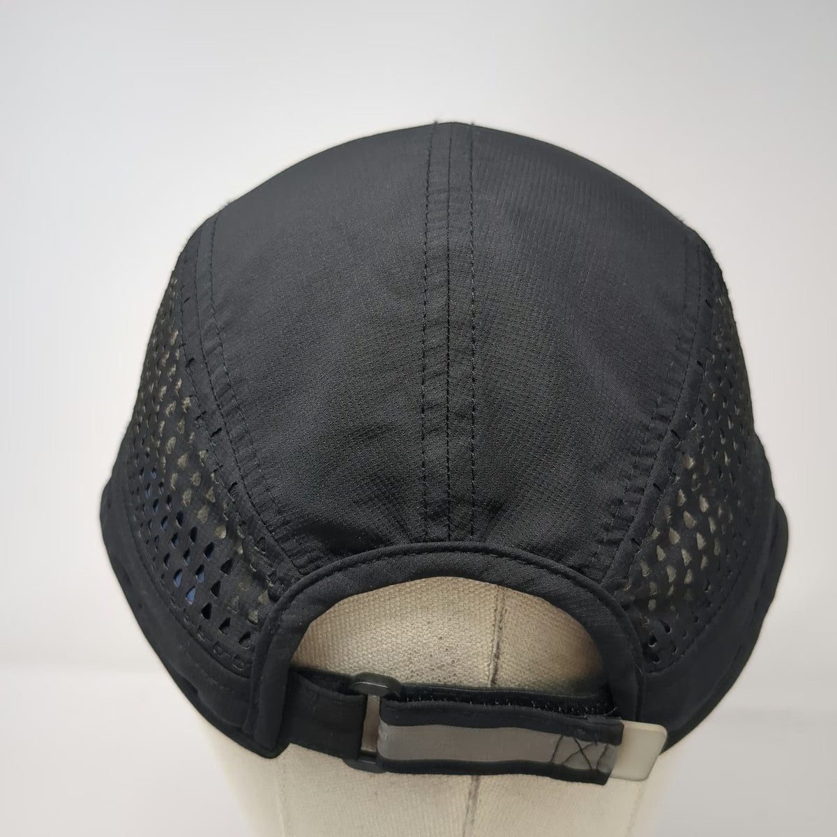 Big Accessories 5 Panel Black Hat OSFM Newburgh Brewing Company Mesh Foldable