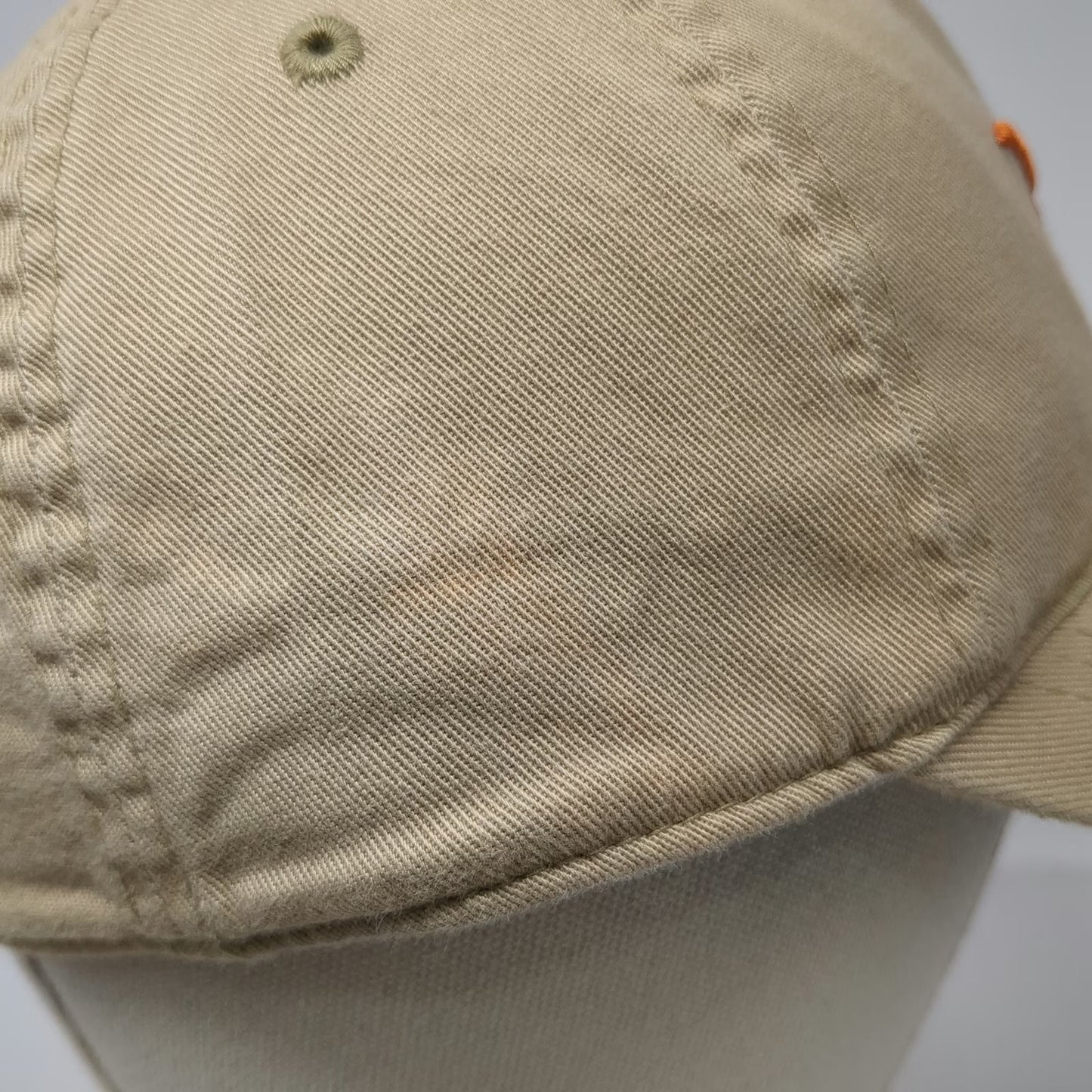 Texas Longhorns NCAA Top of the World Beige Orange One Size Cap Hat Stretch Fit