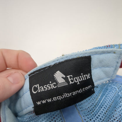 Play To Win Snapback Trucker Hat Multi One Size Mesh Back Classic Equine