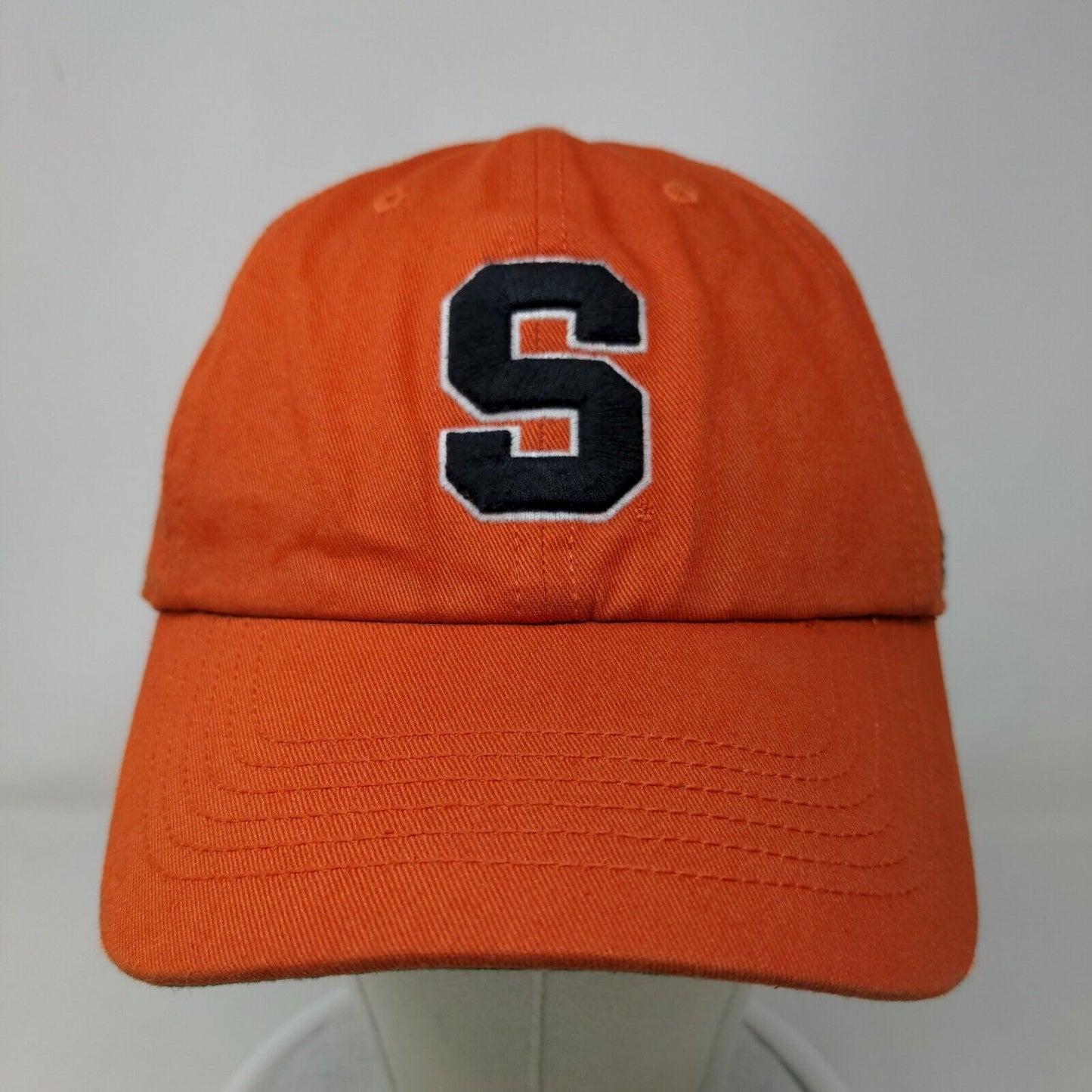 '47 Brand Men's Slideback Hat Orange Size OS Syracuse Orange Embroidered Logo