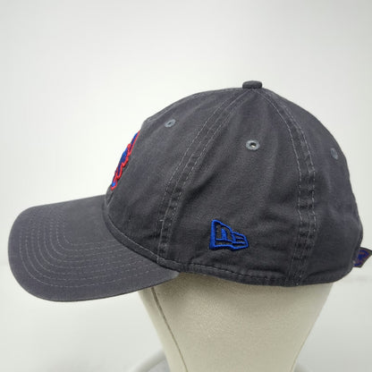 New Era MLB Chicago Cubs Baseball Cap Gray Blue Red OSFM 9TWENTY Slideback Hat