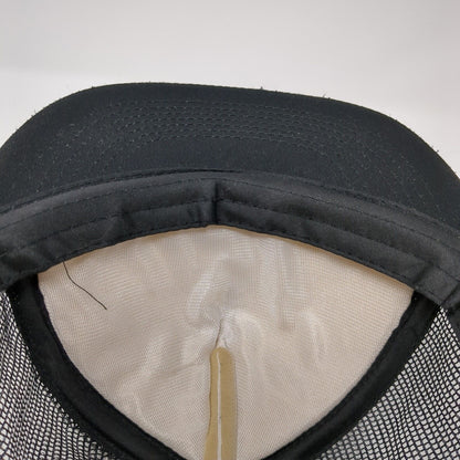 Idaho Mtn High Industries Mesh Back Trucker Hat Black One Size Colorblock