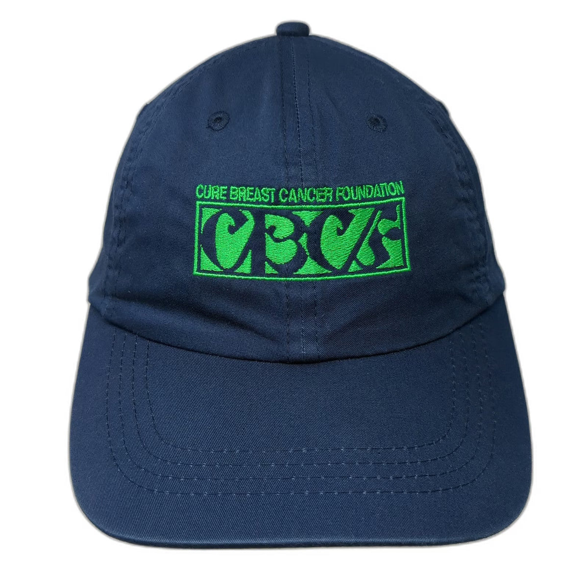 Imperial Baseball Cap Blue One Size CBCF Cure Breast Cancer Foundation Logo Hat
