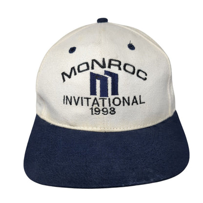 Monroc Invitational 1998 Slideback Hat Multicolor OS Adjustable Embroidered Otto