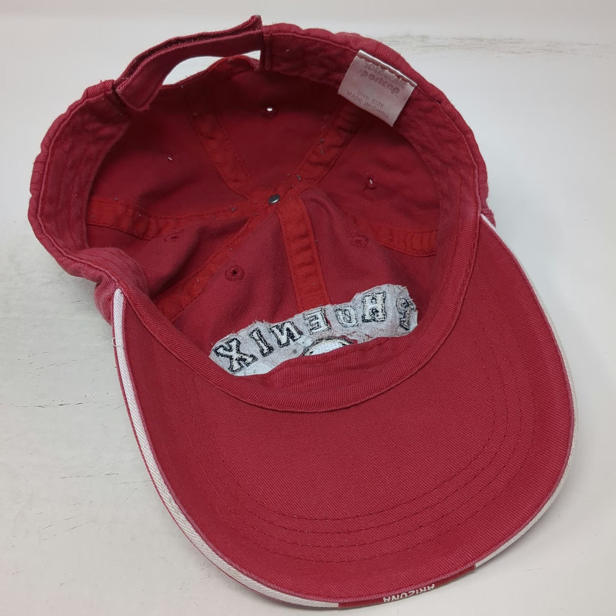 Inland Sportcap Phoenix Arizona USA Edition Red Baseball Cap One Size Strapback