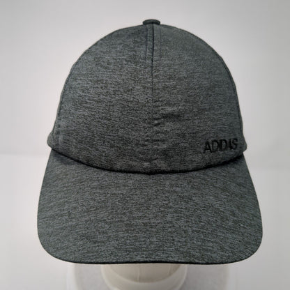 Adidas Spell Out Strapback Hat Gray One Size Adjustable Climalite