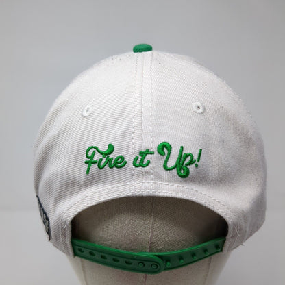 Kush Fire It Up! Snapback Hat Multicolor One Size Adjustable Cannabis