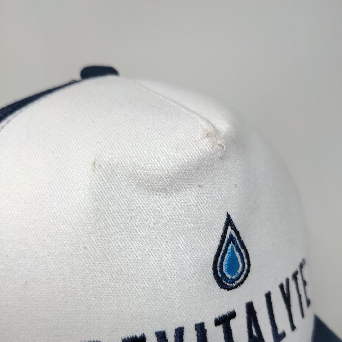 Revitalyte Snapback Mesh Back Trucker Hat Blue One Size Embroidered Boelter