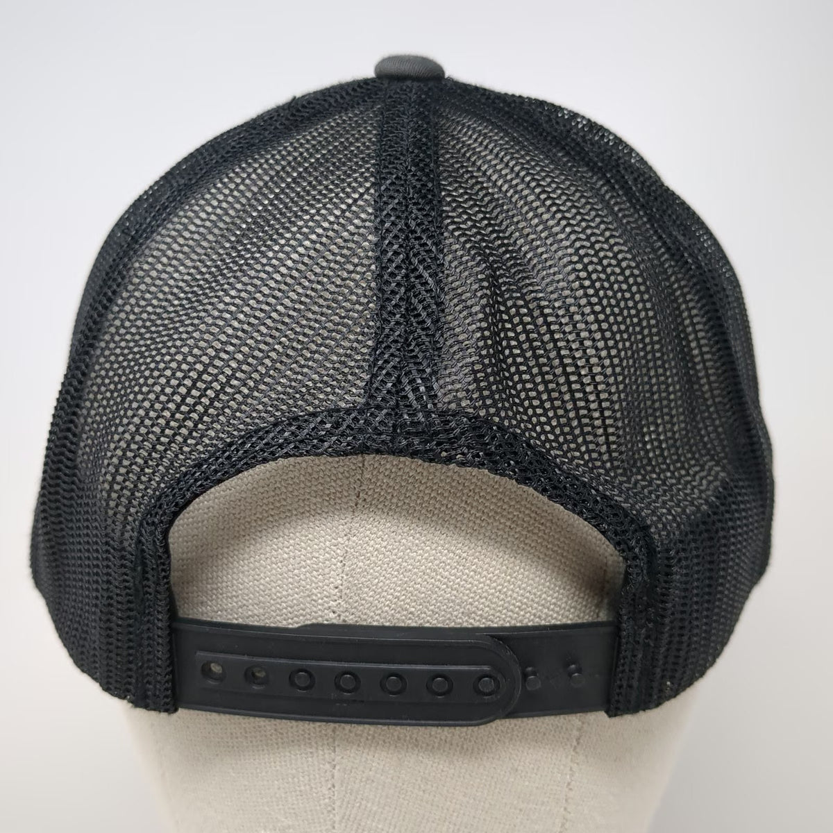 Yupoong Trucker Hat Gray One Size Entrepreneur Logo Embroidered Mesh Snapback