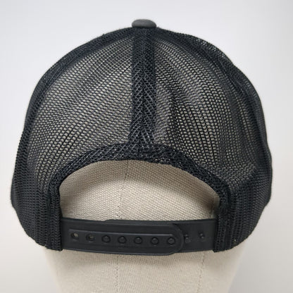 Yupoong Trucker Hat Gray One Size Entrepreneur Logo Embroidered Mesh Snapback