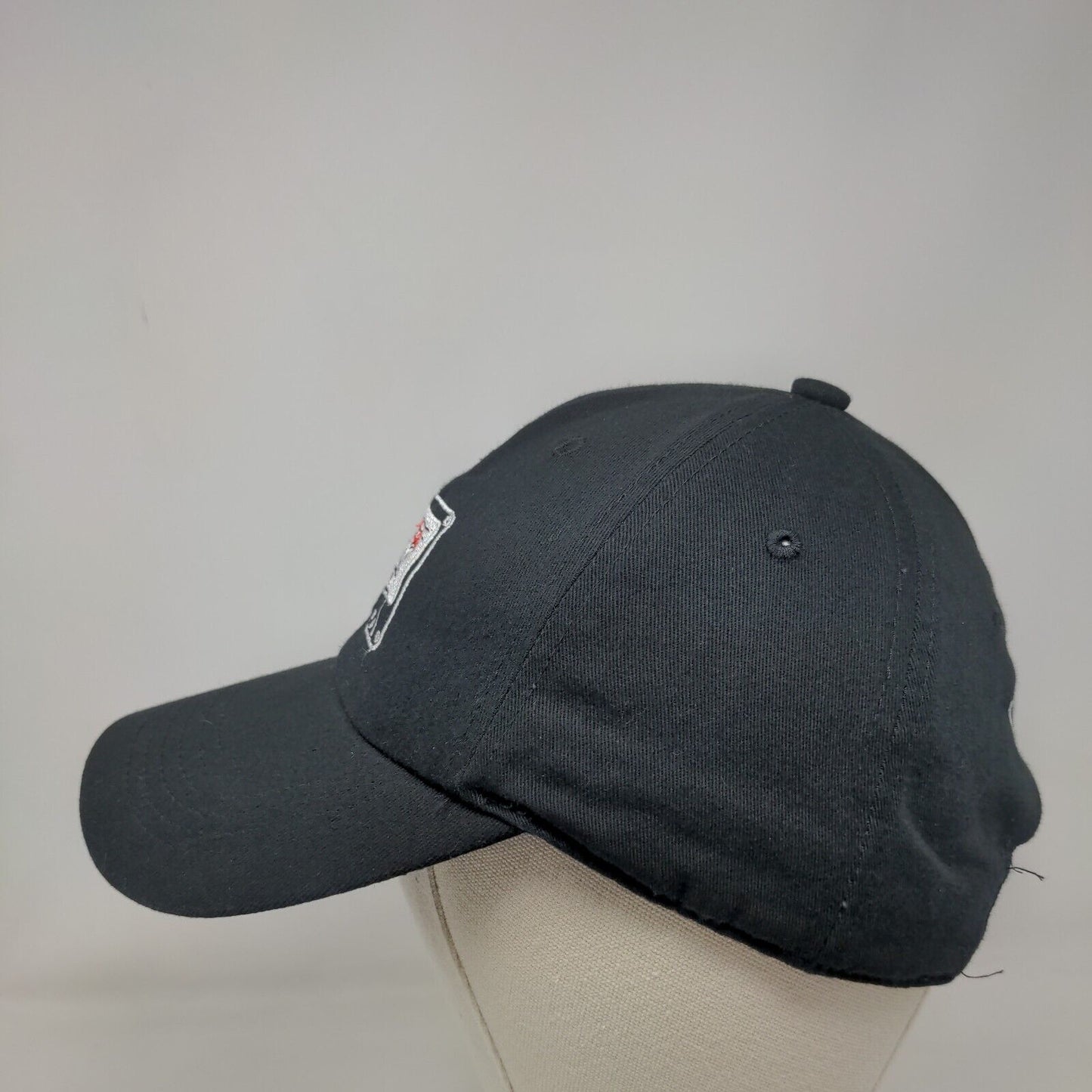 Playlist Bottle D'Usse Slideback Hat Black OSFA Adjustable Embroidered Eikos