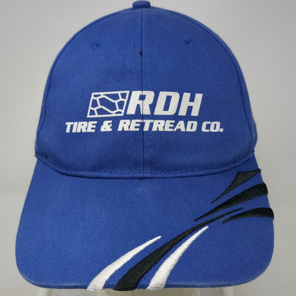 Vitronic Baseball Cap Blue One Size Strapback RDH Tire & Retread Co Logo Hat