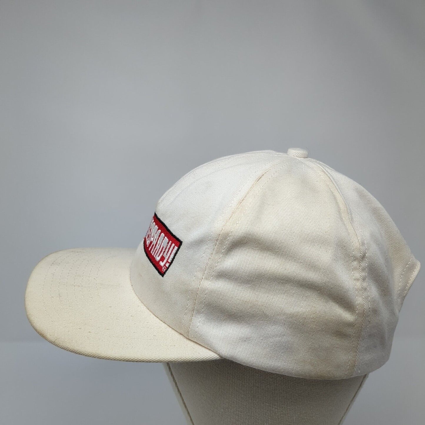 Wheel of Fortune & Jeopardy Snapback Hat White One Size Adjustable