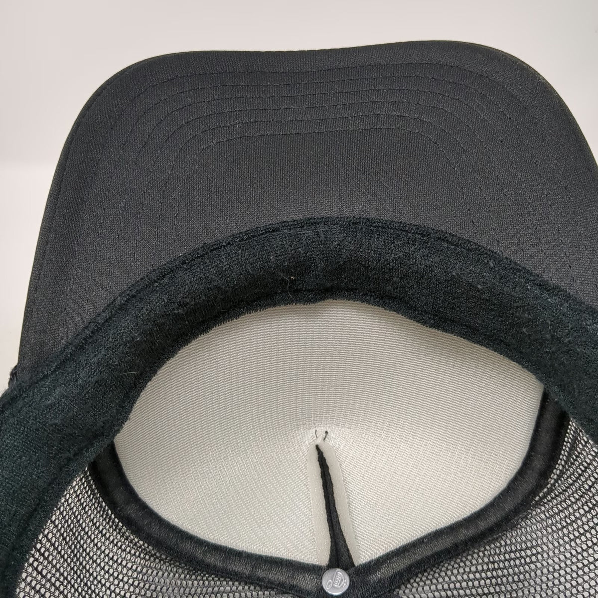 Otto Trucker Hat Black One Size pFriem Family Brewers Hood River Oregon Mesh Hat