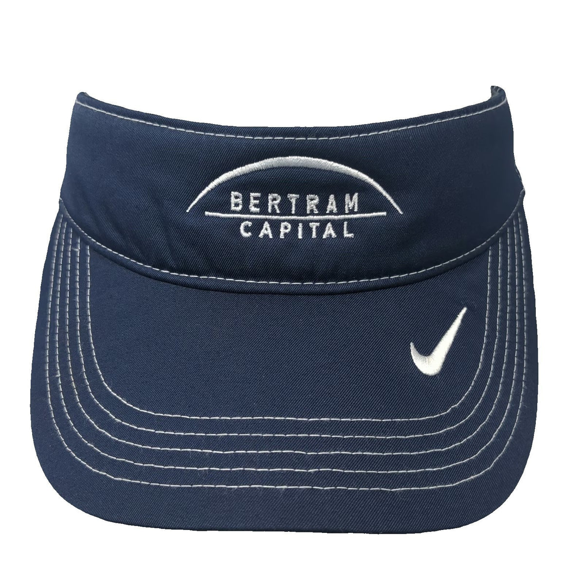 Nike Visor Blue One Size Bertram Capital Dri-FIT Adjustable Golf Sport Hat