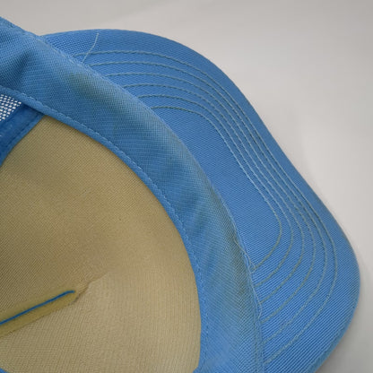 Indy 89 Indianapolis Racing Event Trucker Hat Blue Vintage Mesh Snapback Foam