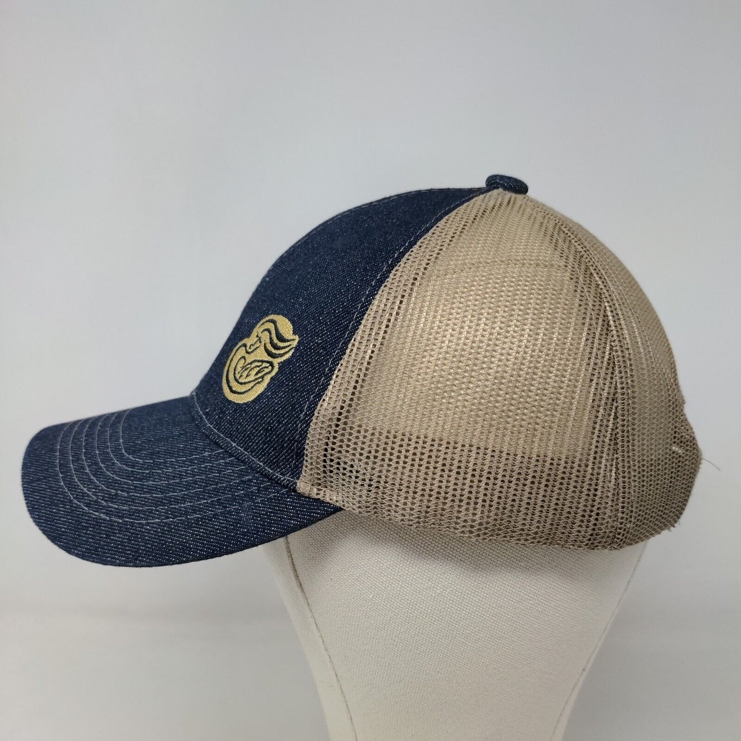 Panera Bread Men's Strapback Mesh Back Hat Blue Adjustable Embroidered Logo