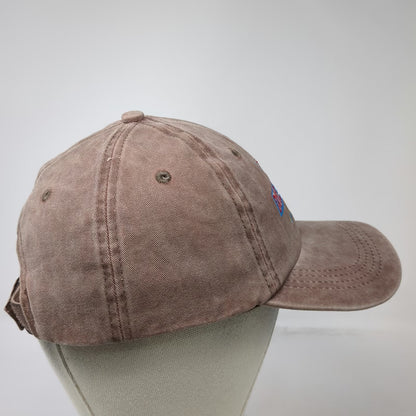 OSCAPS Baseball Cap Brown One Size Dive House Cozumel Strapback Diving Sport Hat