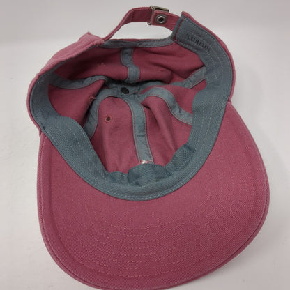Adidas Climalite Slideback Hat Pink One Size Adjustable Embroidered 6 Panel