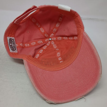 Ron Jon Surf Shop Baseball Cap Pink One Size Beach Sunset Distressed Patch Hat