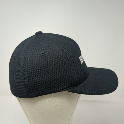 Flexfit Baseball Cap Black One Size Equifax Logo Embroidered Promo Fitted Hat