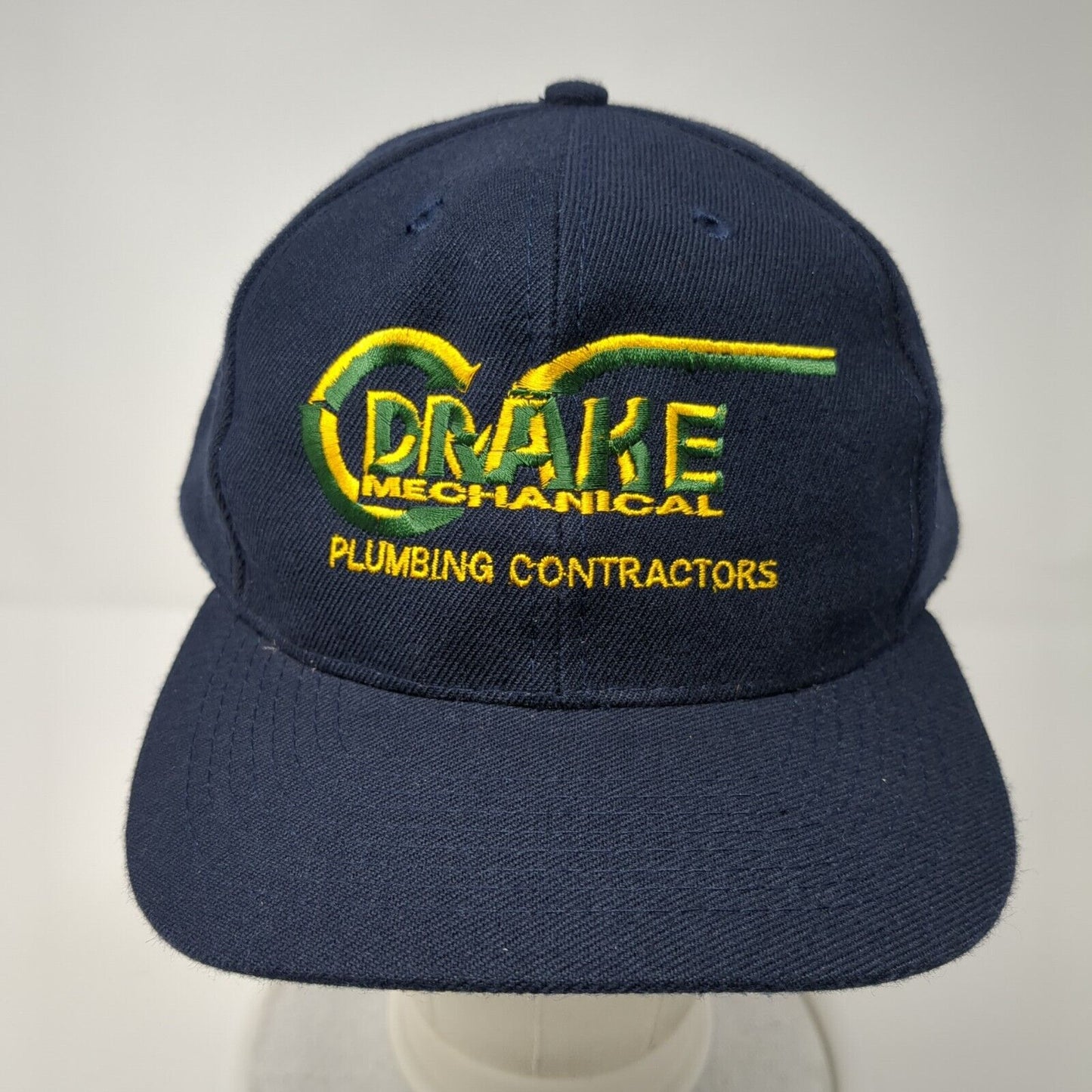 Drake Mechanical Plumbing Contractors Snapback Hat Blue One Size Otto